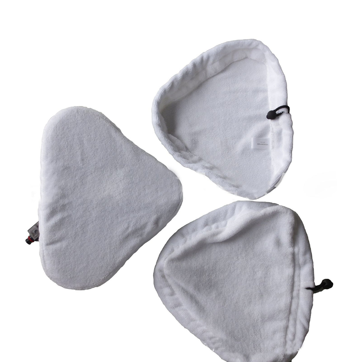 Steam Mop Replacement Pads Reusable Washable Microfiber Triangular Mop Pad for Carpet Hardwood
