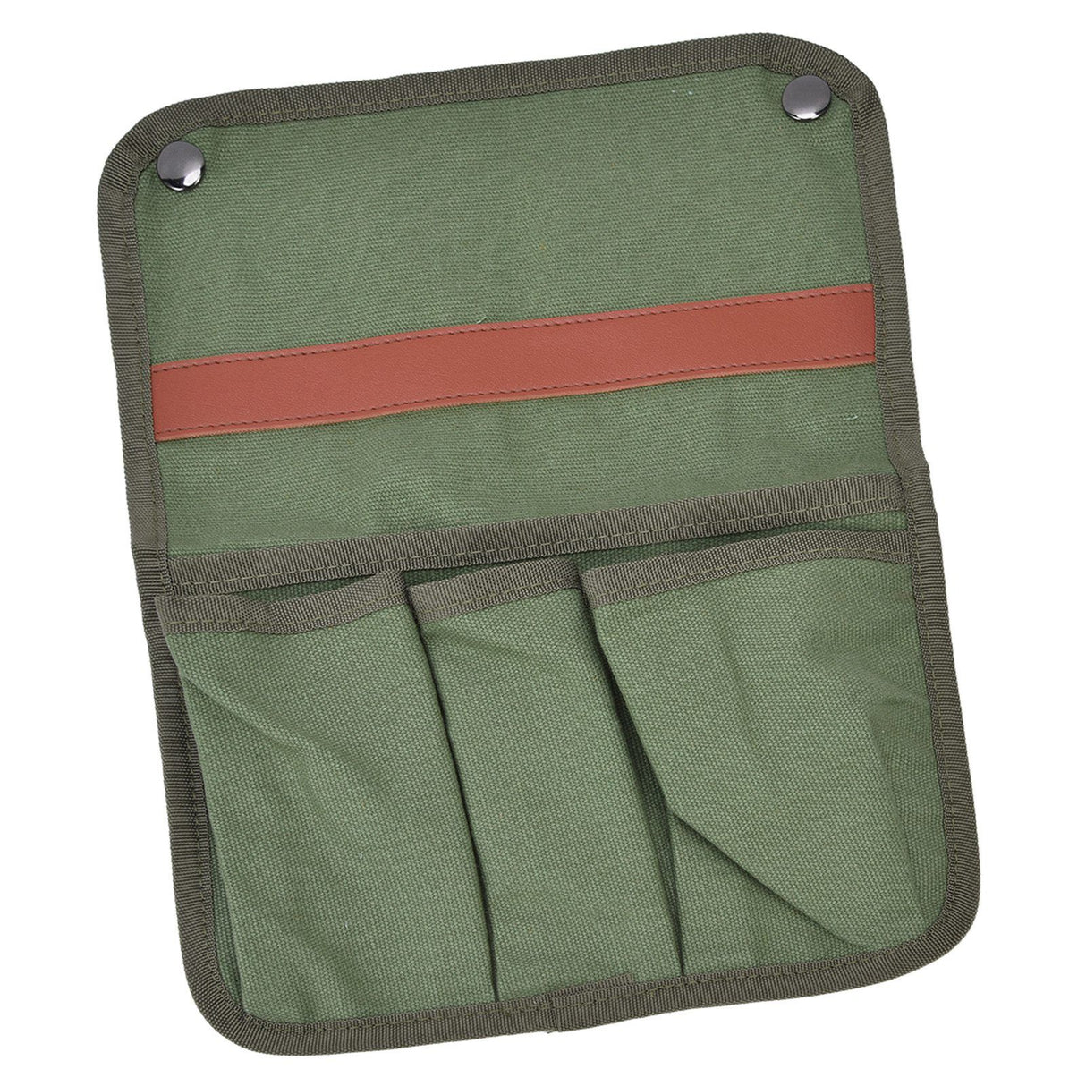 Camping Chair Armrest Storage Bag Large Capacity Multiple Pockets Portable Chair Hanging Storage Bag for Outdoor BeachMilitary Green