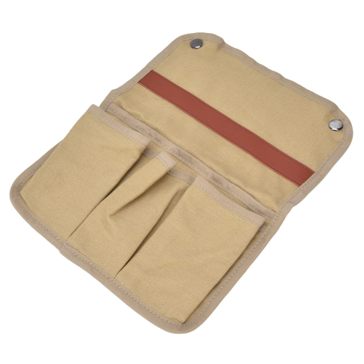 Camping Chair Armrest Storage Bag Large Capacity Multiple Pockets Portable Chair Hanging Storage Bag for Outdoor BeachKhaki