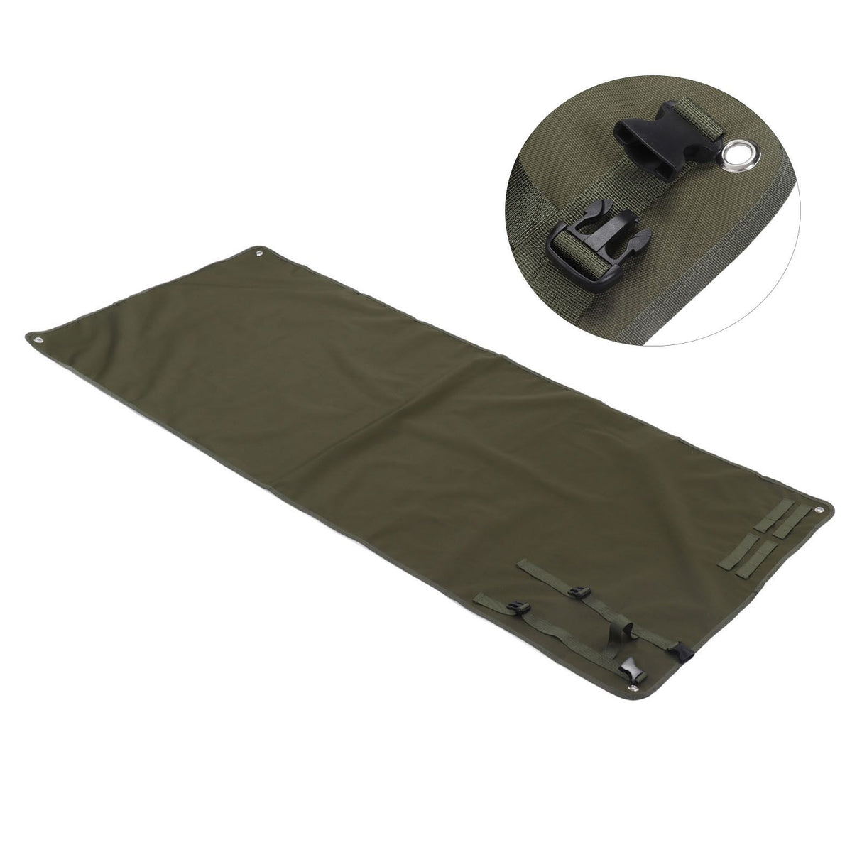 Shooting Mat Oxford Cloth Pad Waterproof Folding Thickened for Outdoor Sports TrainingMilitary Green