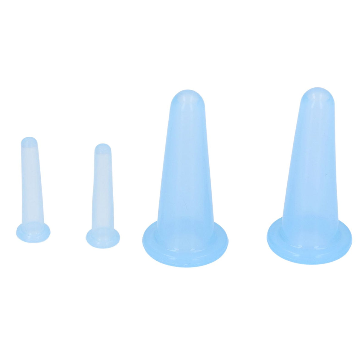 4PCS Cupping Device Silicone Vacuum Suction Massage Cup Health Care Cupping for Household