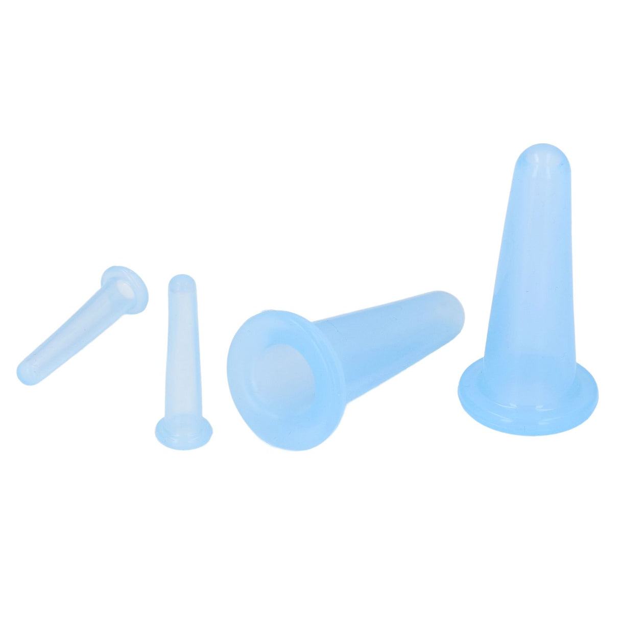4PCS Cupping Device Silicone Vacuum Suction Massage Cup Health Care Cupping for Household