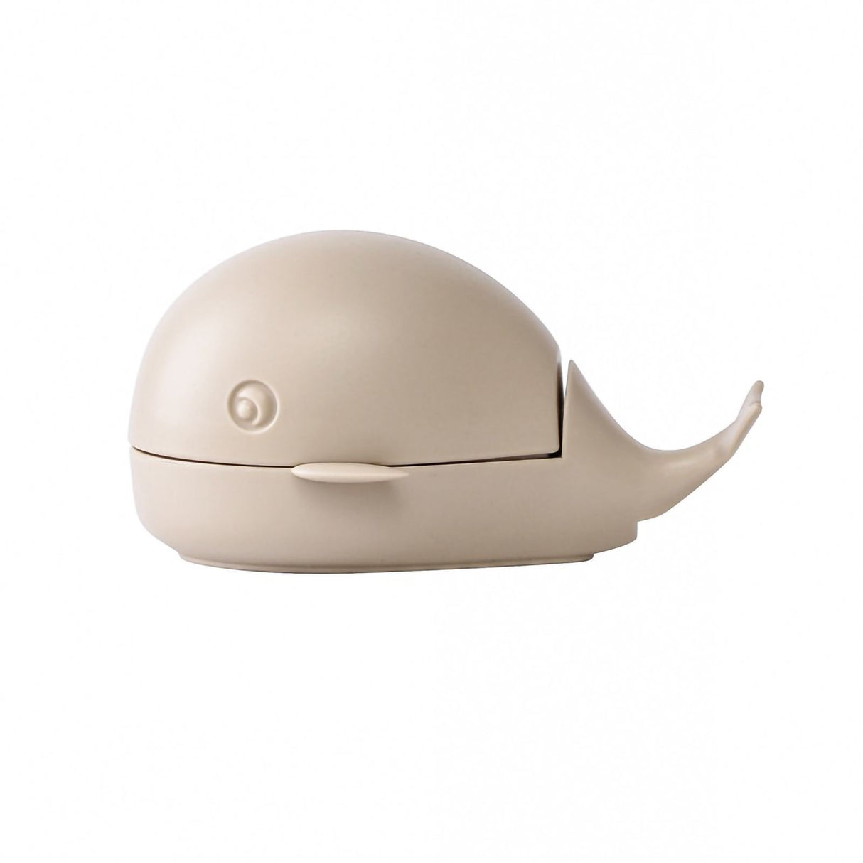 Clothes Cleaning Brush Soft Bristles Cute Whale Shape Portable Shoes Scrubbing Brush for Home TravelBeige