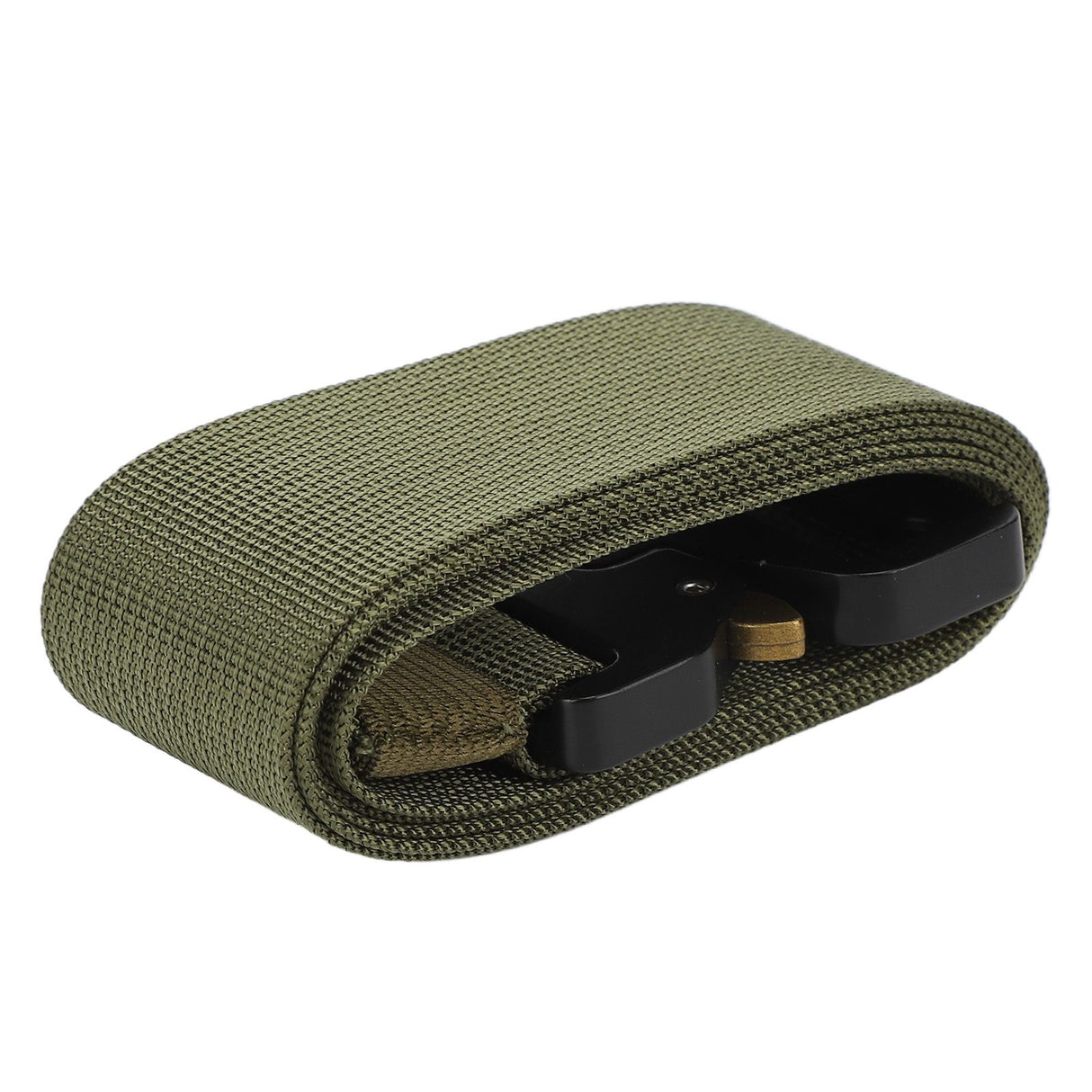 Waist Belt Quick Release Simple Stylish Durable Waterproof Sweatproof Multipurpose Outdoor Tactics BeltGreen