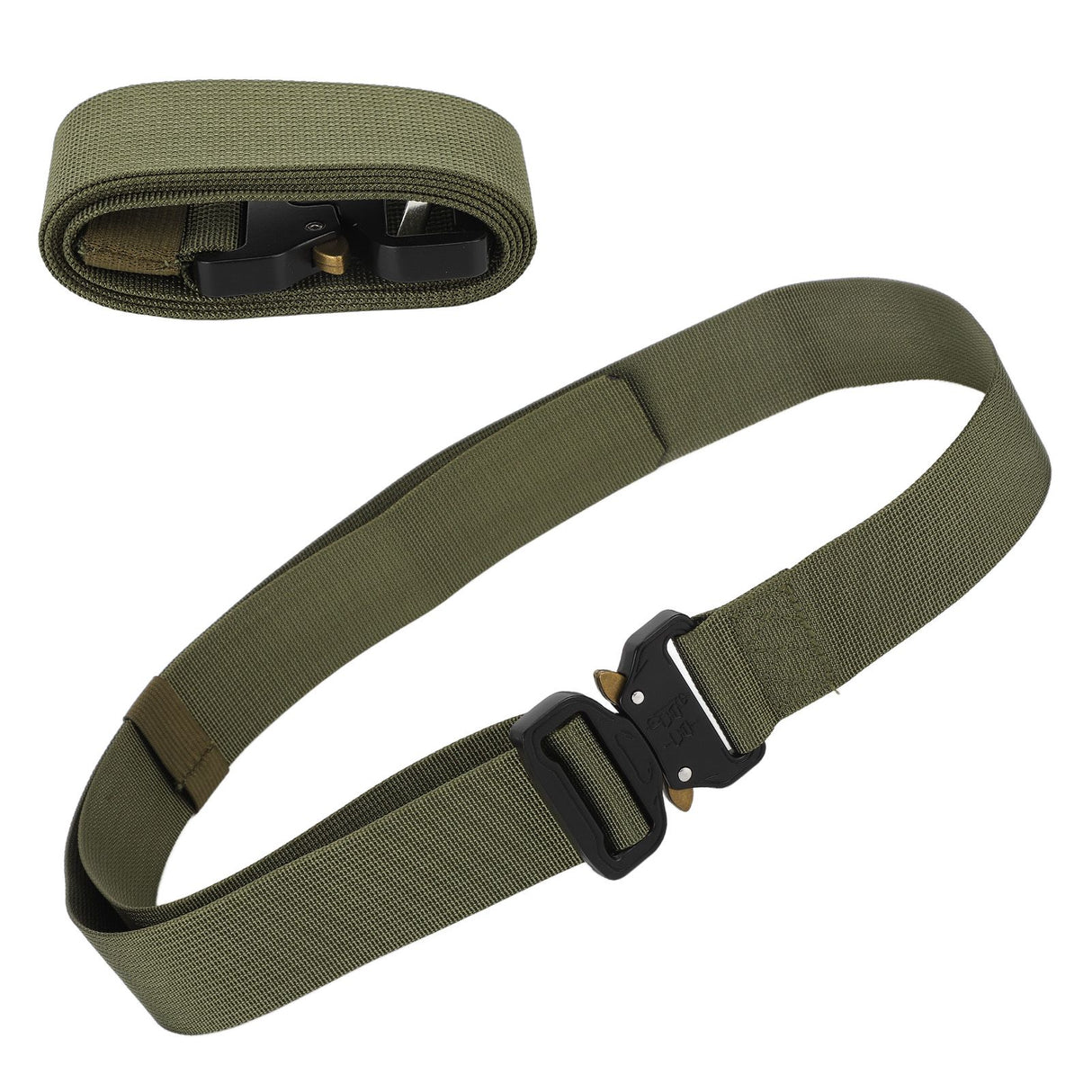 Waist Belt Quick Release Simple Stylish Durable Waterproof Sweatproof Multipurpose Outdoor Tactics BeltGreen