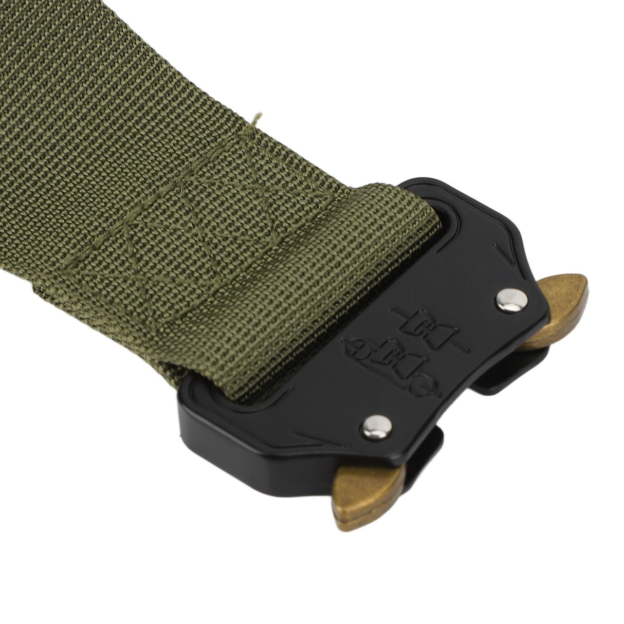 Waist Belt Quick Release Simple Stylish Durable Waterproof Sweatproof Multipurpose Outdoor Tactics BeltGreen