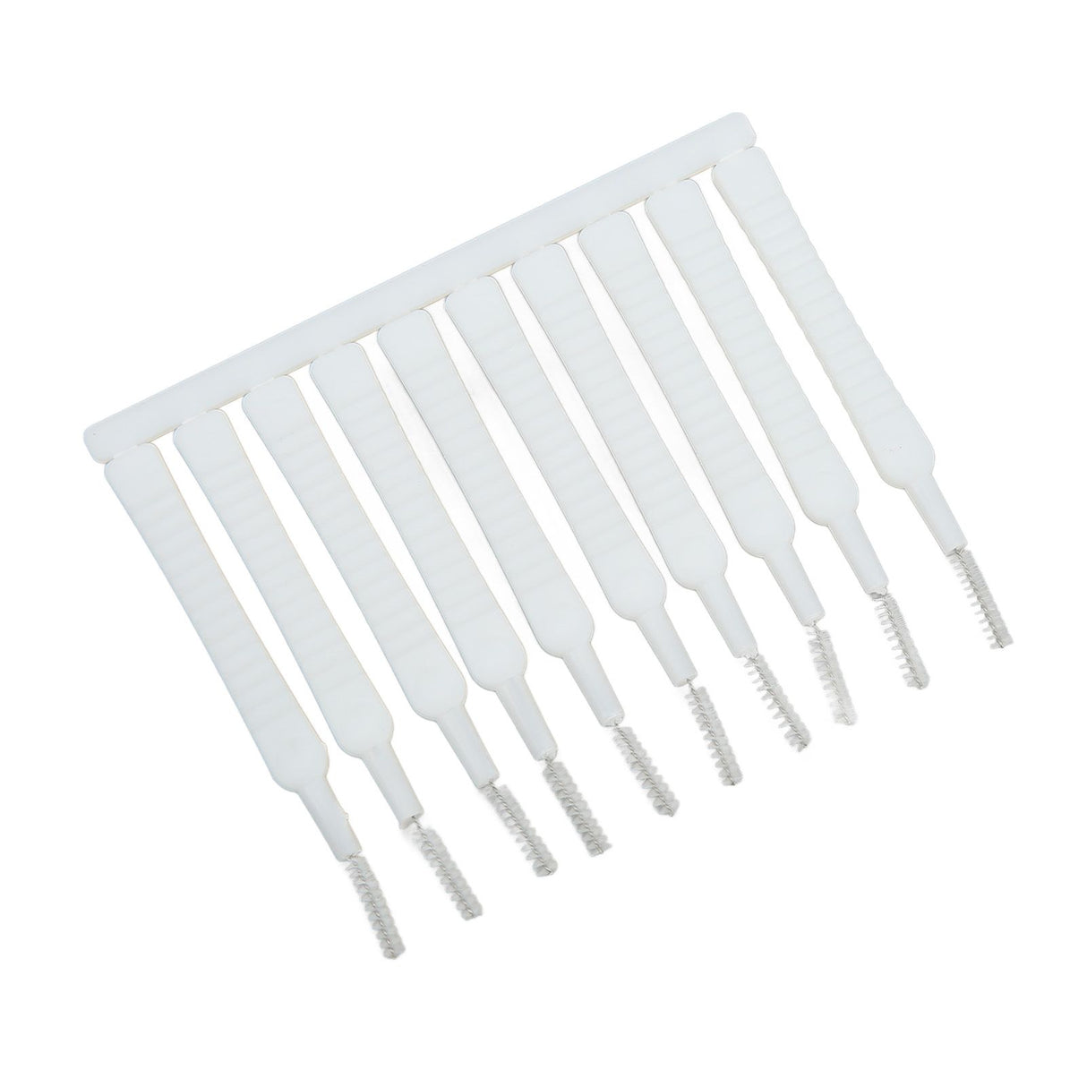 10pcs Mini Shower Head Cleaning Brush Scratch Proof Slip Proof Small Hole Nylon Cleaner Brush for Nozzle Blockages