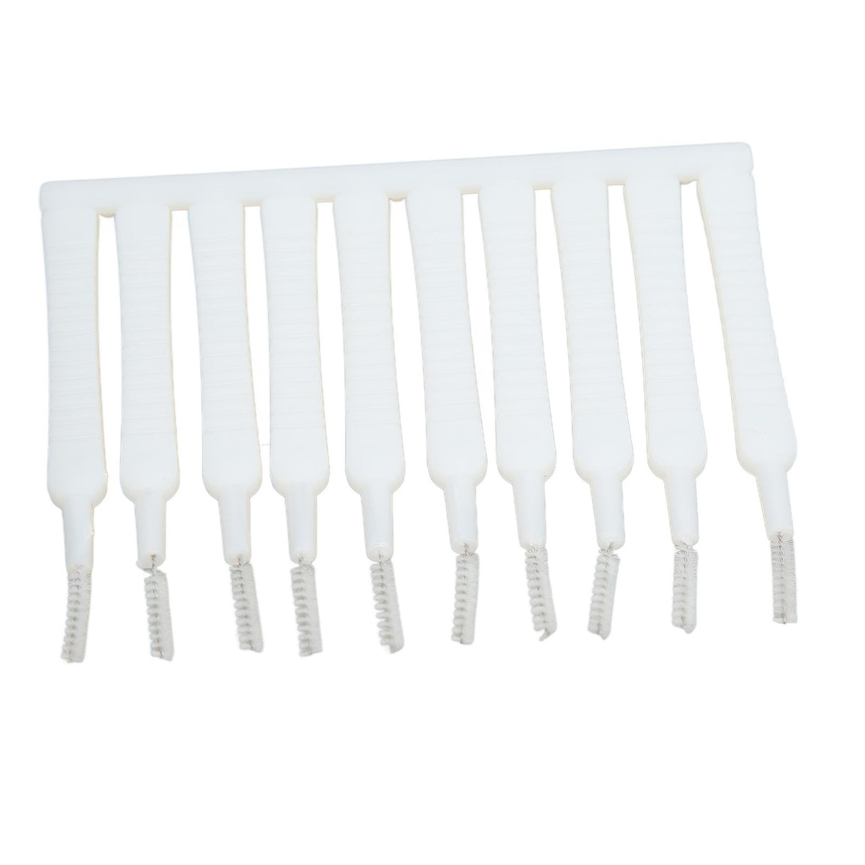 10pcs Mini Shower Head Cleaning Brush Scratch Proof Slip Proof Small Hole Nylon Cleaner Brush for Nozzle Blockages