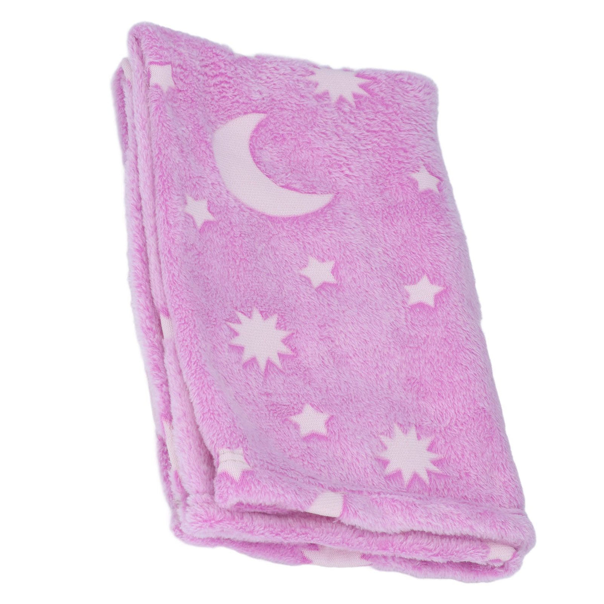 1.52x1M Luminous Blanket Double Sided Polyester Glowing Blanket Bedroom Air Conditioning Blanket for KidsPurple