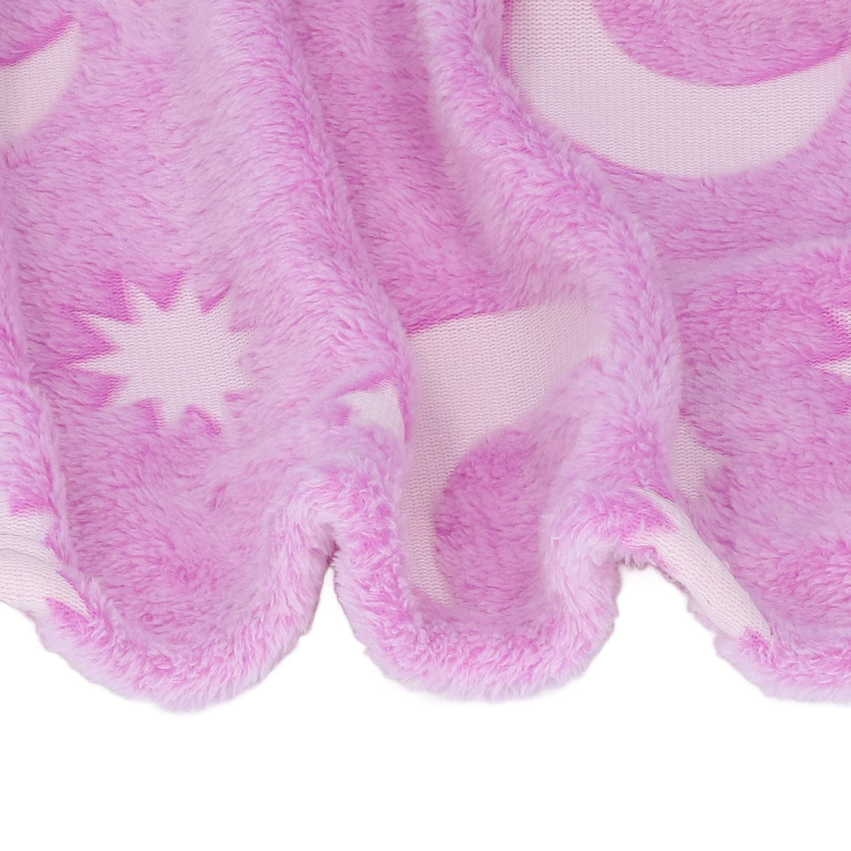 1.52x1M Luminous Blanket Double Sided Polyester Glowing Blanket Bedroom Air Conditioning Blanket for KidsPurple