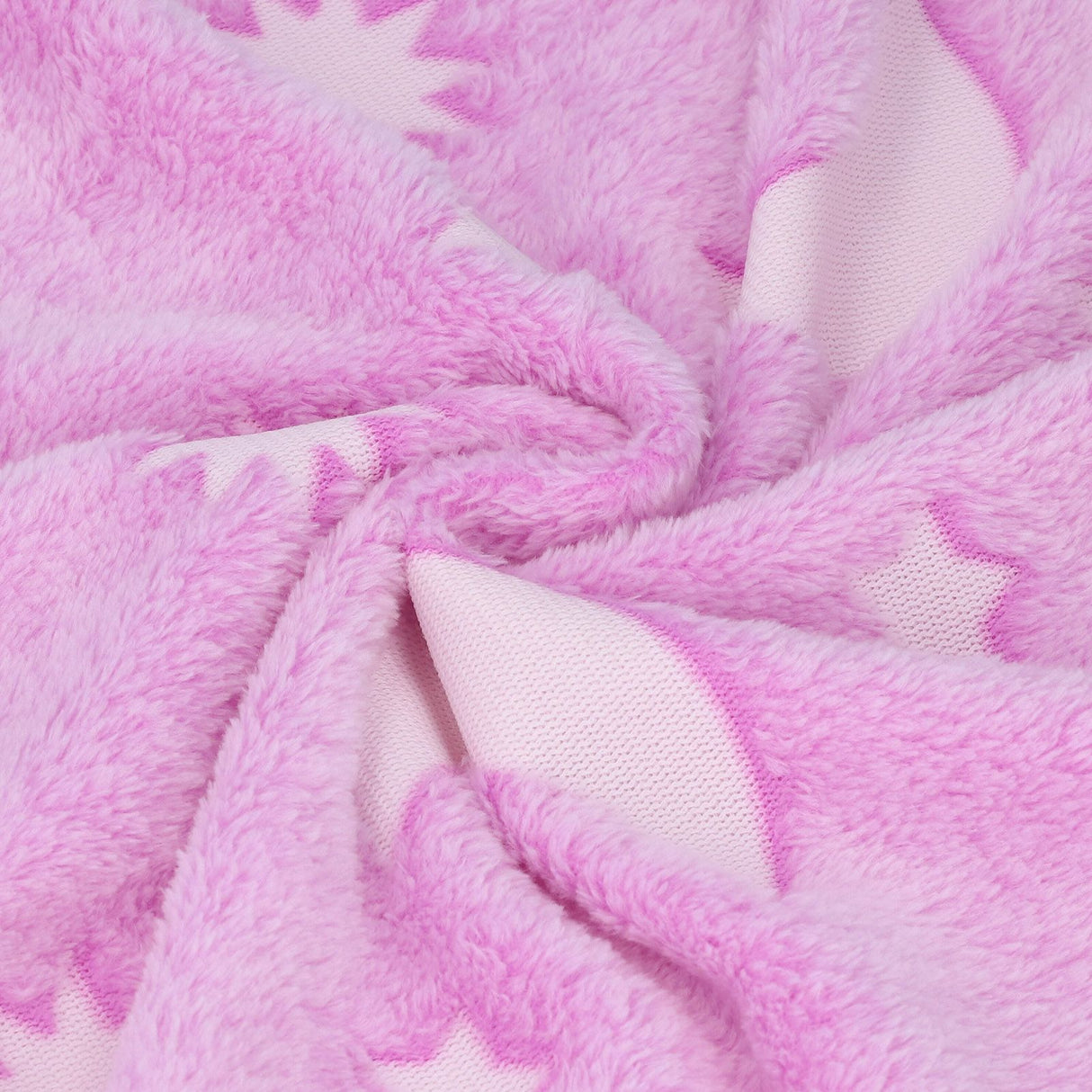 1.52x1M Luminous Blanket Double Sided Polyester Glowing Blanket Bedroom Air Conditioning Blanket for KidsPurple