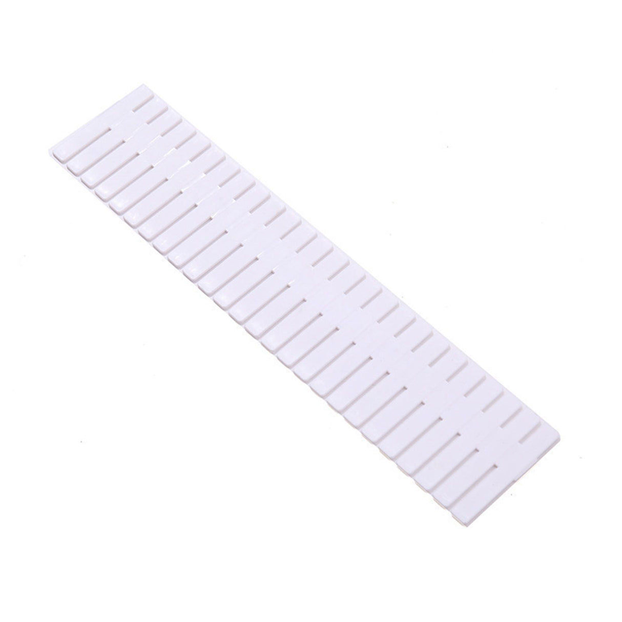 4PCS Drawer Divider Organizer Plastic Drawer Storage Partition Home Adjustable ClapboardWhite Lengthened 47x7CM