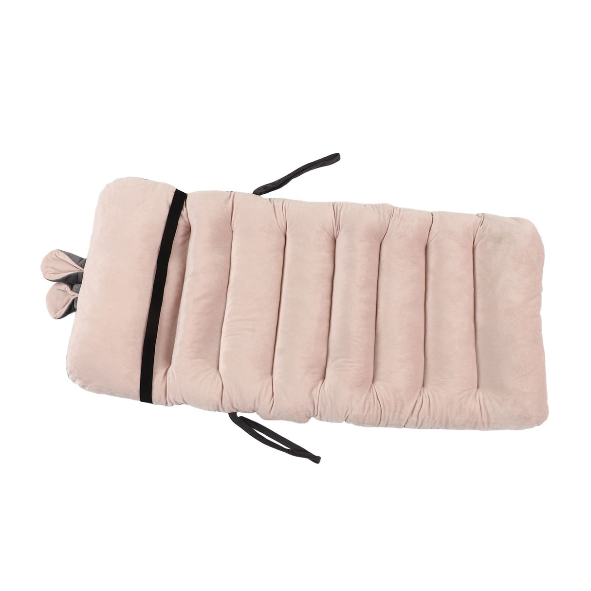 Integrated Recliner Backrest Cushion Plush PP Cotton Back Support Office Chair Sofa CushionLight Pink 45x100cm