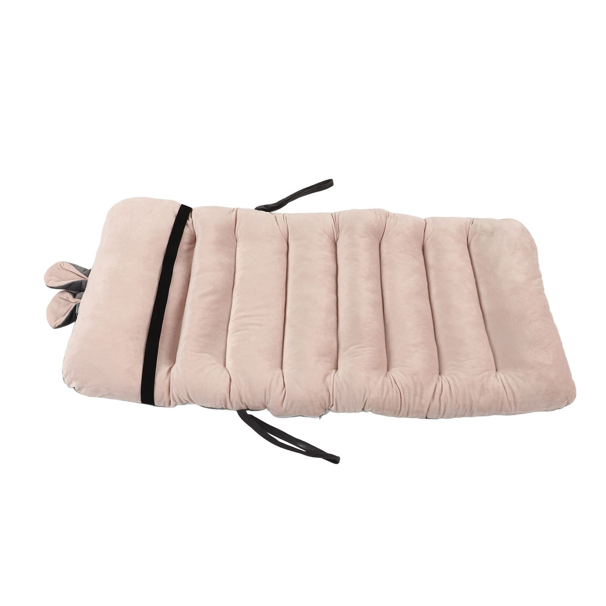 Integrated Recliner Backrest Cushion Plush PP Cotton Back Support Office Chair Sofa CushionLight Pink 45x100cm