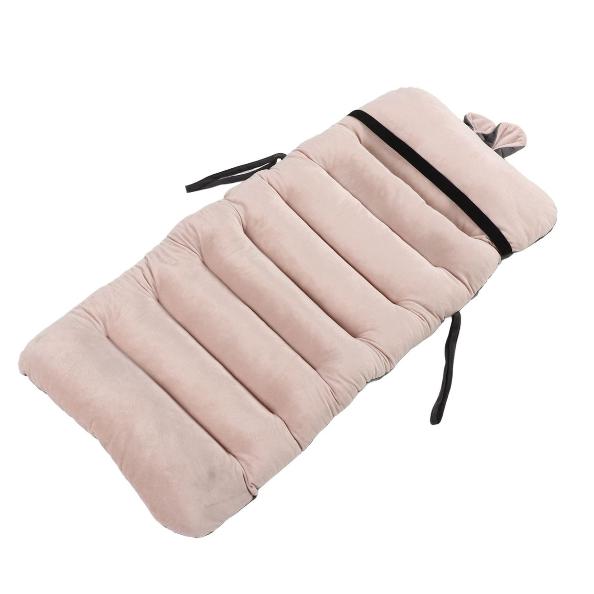 Integrated Recliner Backrest Cushion Plush PP Cotton Back Support Office Chair Sofa CushionLight Pink 45x100cm