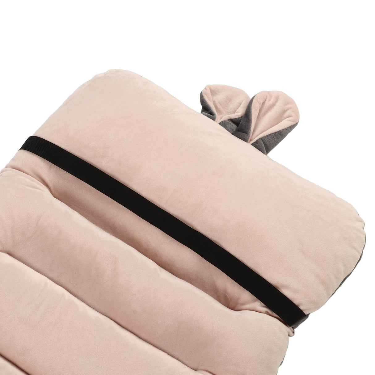 Integrated Recliner Backrest Cushion Plush PP Cotton Back Support Office Chair Sofa CushionLight Pink 45x100cm