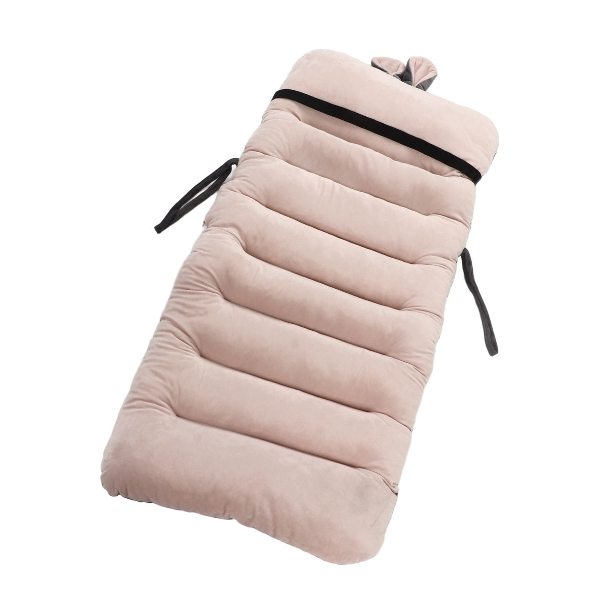 Integrated Recliner Backrest Cushion Plush PP Cotton Back Support Office Chair Sofa CushionLight Pink 45x100cm