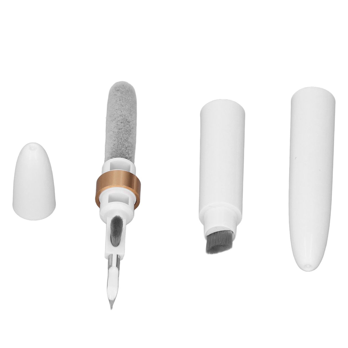 Bluetooth Earbuds Cleaning Pen Multifunction Earphones Case Cleaning Tools for IOS Earbuds Gold
