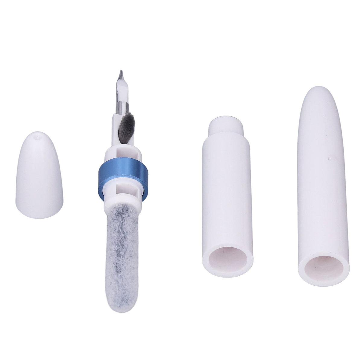Bluetooth Earbuds Cleaning Pen Multifunction Earphones Case Cleaning Tools for IOS Earbuds Blue