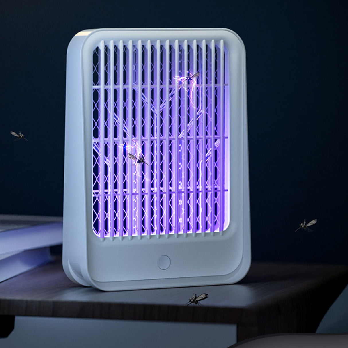 Electric Bug Trap Lamp Mosquito Killer Pest Repeller 360‑400nm LED USB Charging for Outdoor Indoor Bedroom