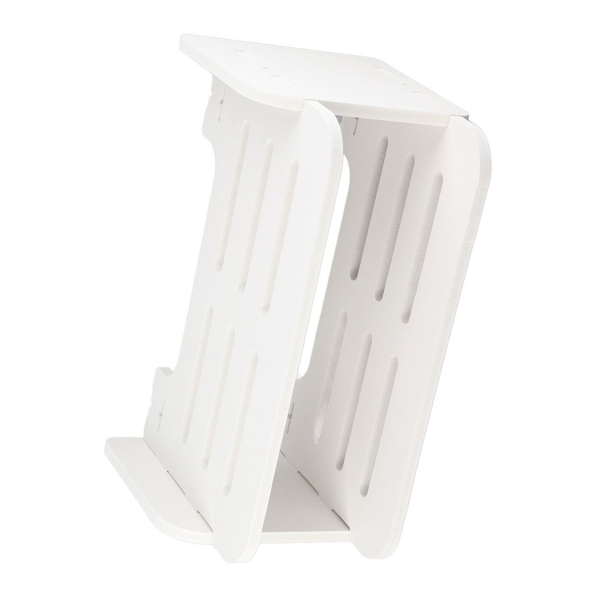 Set Top Box Shelf Free Punch Storage Rack Decorative Partition with Anti Collision Round Corner Rack