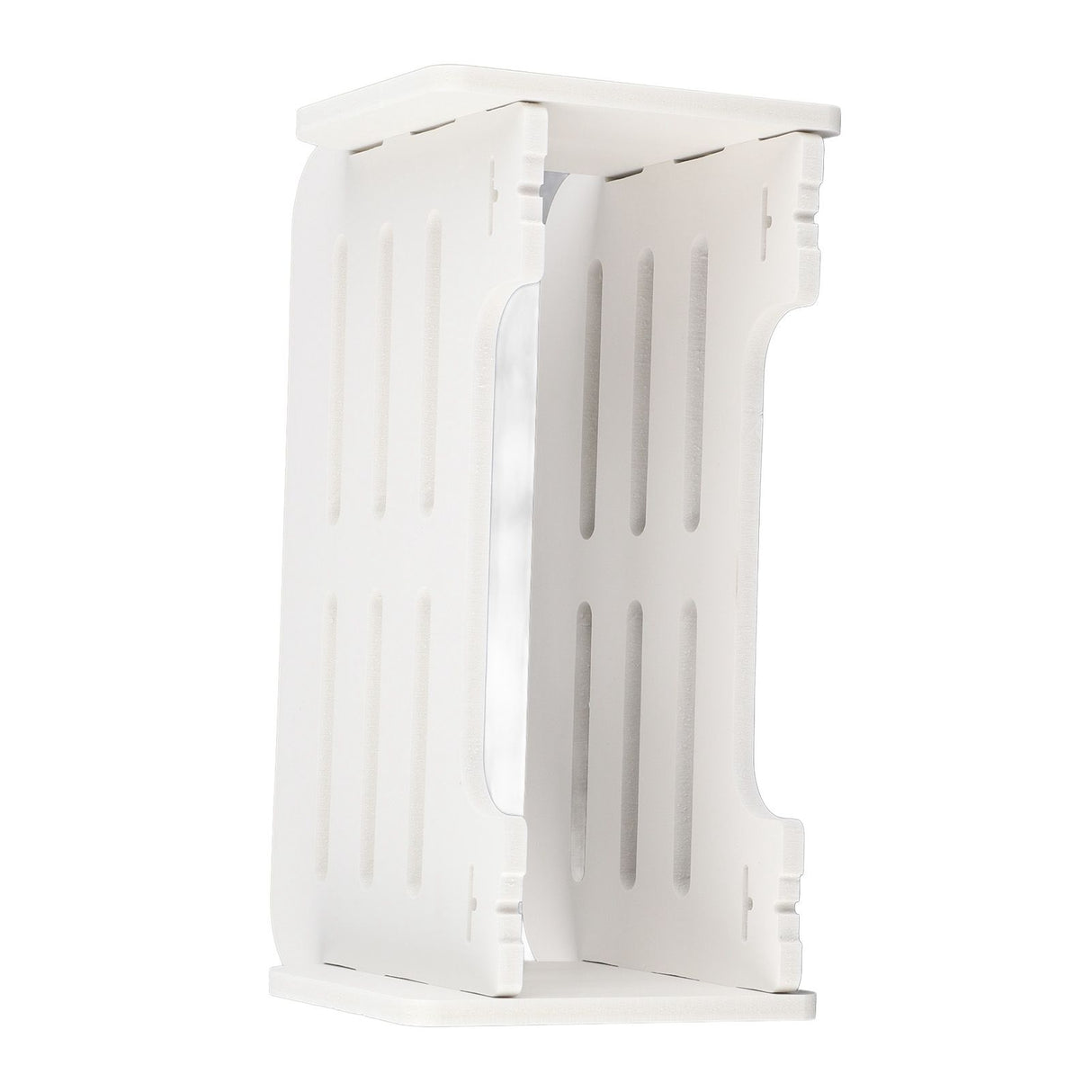 Set Top Box Shelf Free Punch Storage Rack Decorative Partition with Anti Collision Round Corner Rack