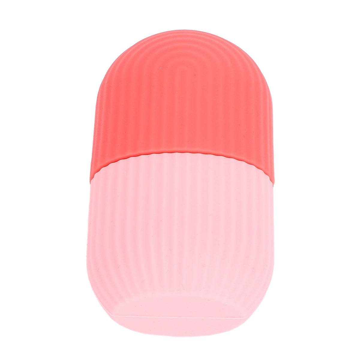 Face Icer Pain Relief Nonslip Grip Durable Silicone Easy Operation Ice Face Mold for Face Massage Skin Care Pink