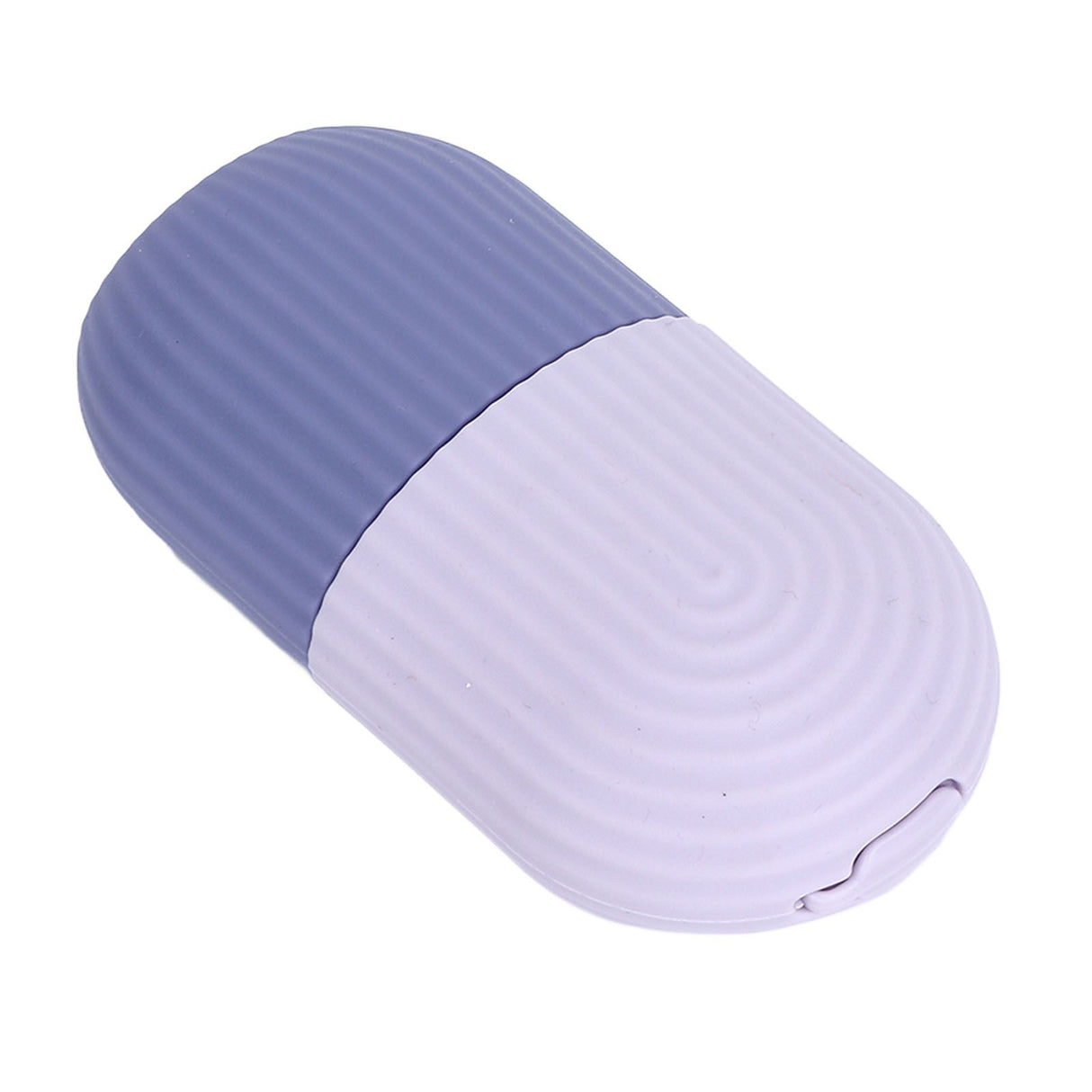 Face Icer Pain Relief Nonslip Grip Durable Silicone Easy Operation Ice Face Mold for Face Massage Skin Care Purple