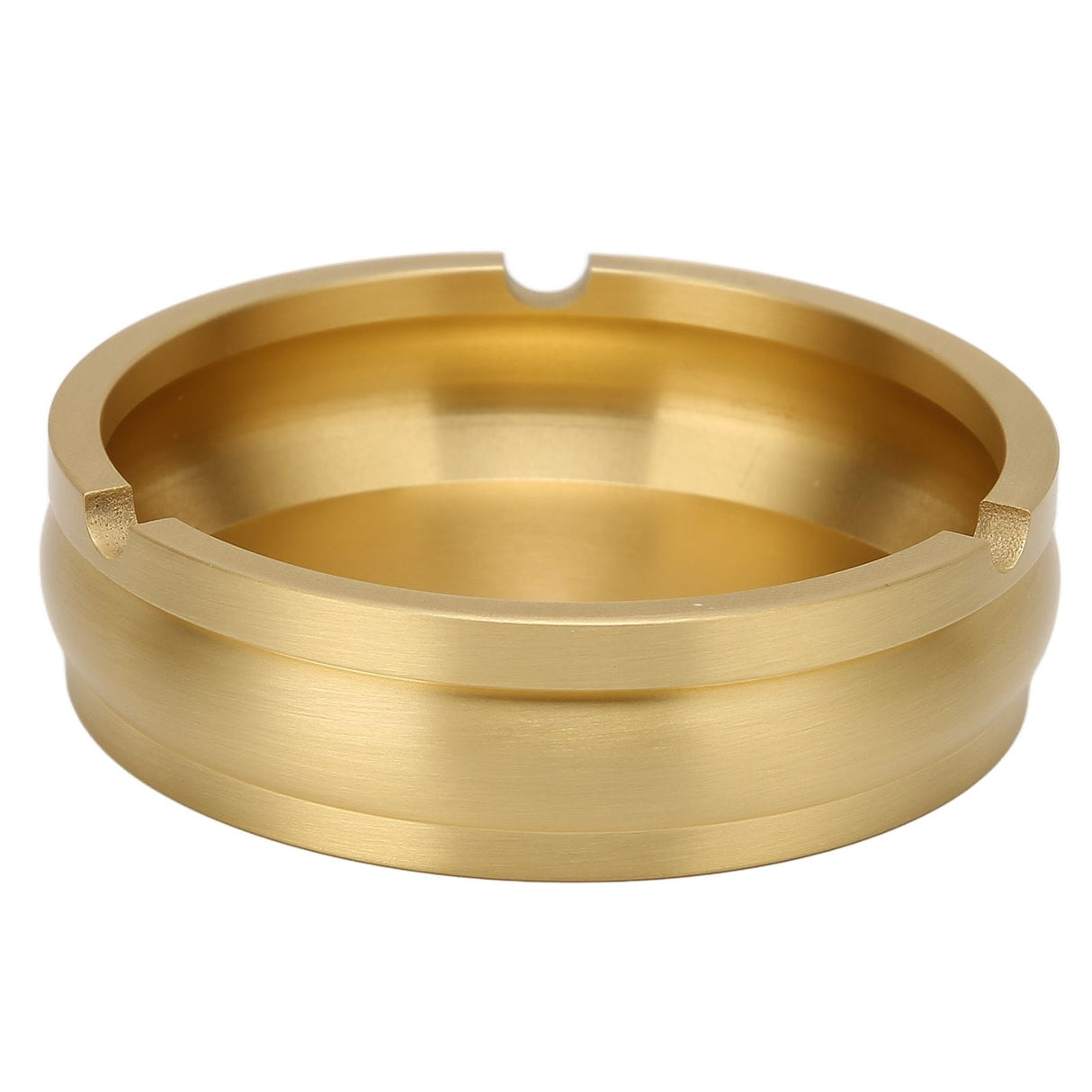 Copper Cigarette Ashtray Rust Proof Anti Corrosion Simple Modern Style Ashtray for Home Office Bar Cafe Hotel Restaurant