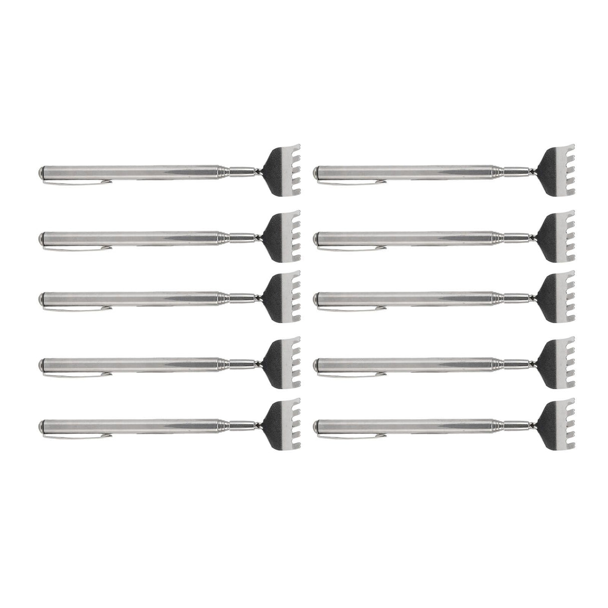 10pcs Back Scratcher Extendable Mini Portable Foldable Back Scratcher Telescoping with Pocket Clip for Relieve Itching