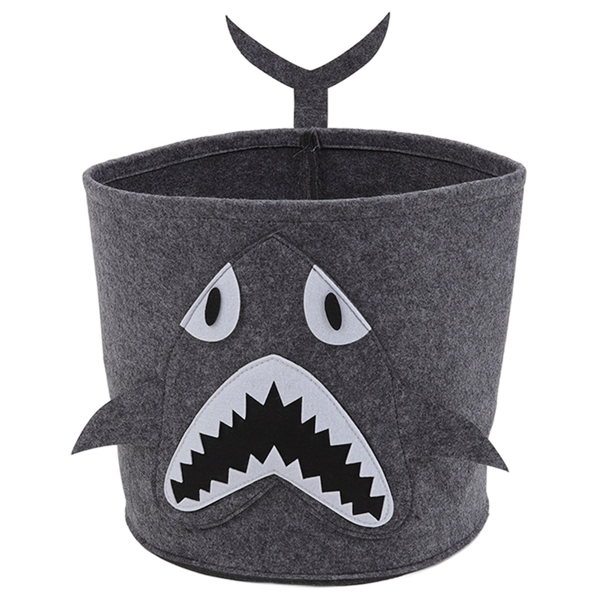 Cotton Laundry Hamper Thickened Cartoon Animal Children's Toys Household Debris Dirty Clothes Storage Bucket 30x27cm Shark