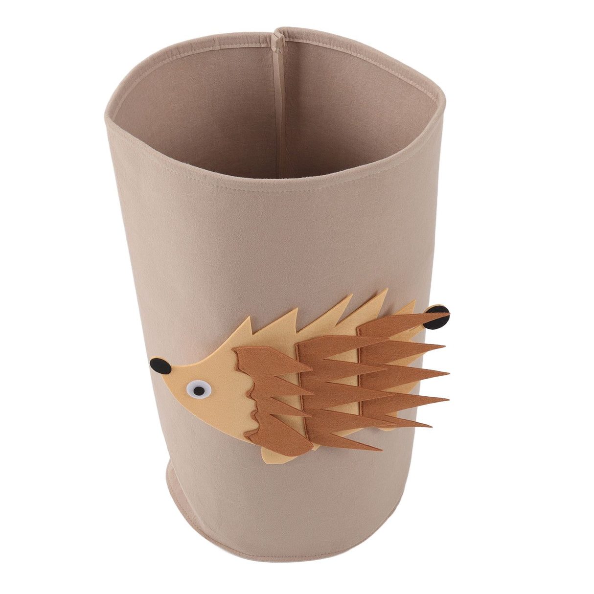 Cotton Laundry Hamper Thickened Cartoon Animal Children's Toys Household Sundries Clothes Felt Cotton Storage Bucket Hedgehog