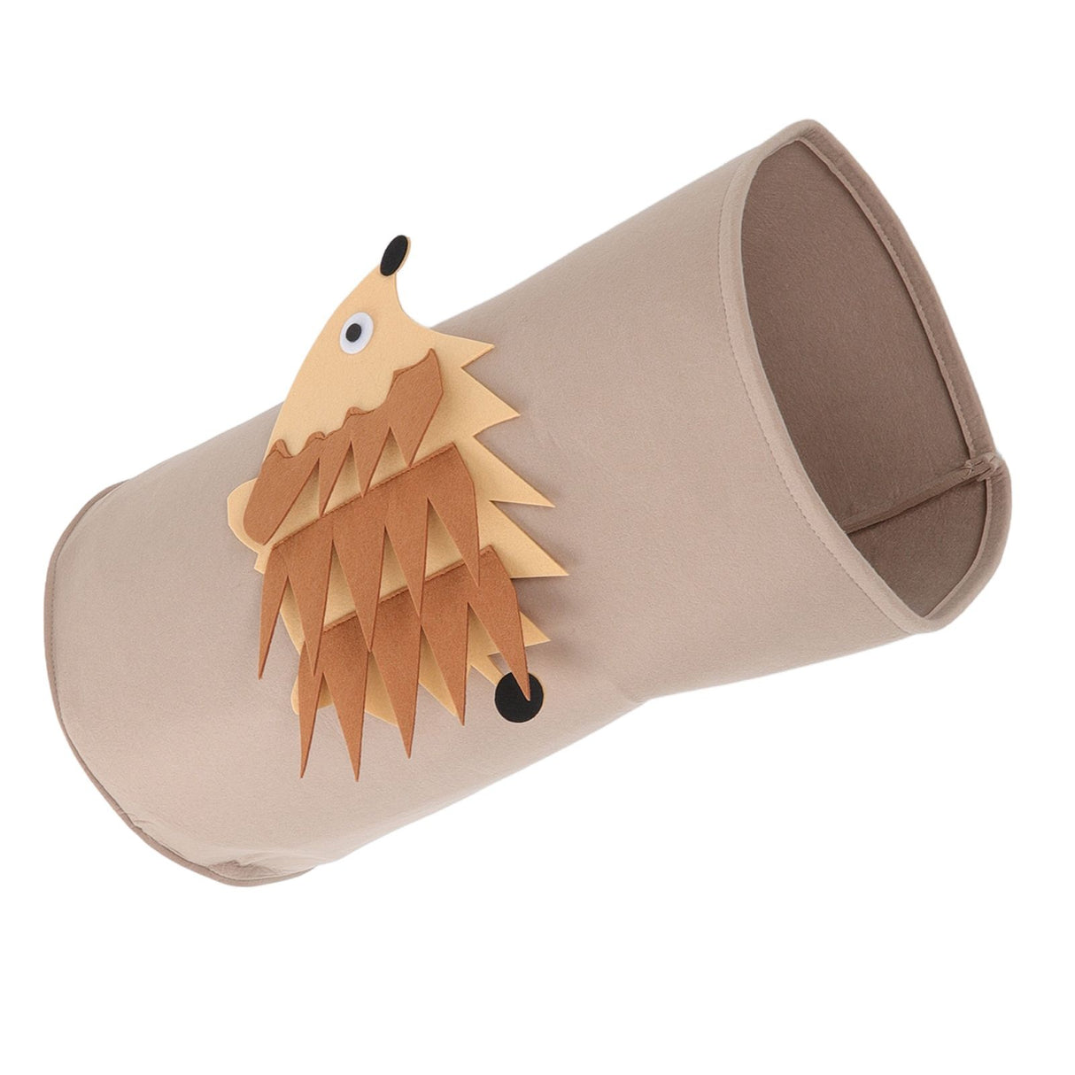 Cotton Laundry Hamper Thickened Cartoon Animal Children's Toys Household Sundries Clothes Felt Cotton Storage Bucket Hedgehog