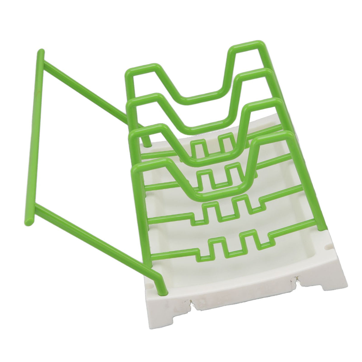 Pot Lid Holder Durable PP Space Saving Stable Nonslip Base Wide Application Cutting Board Organizer Type C