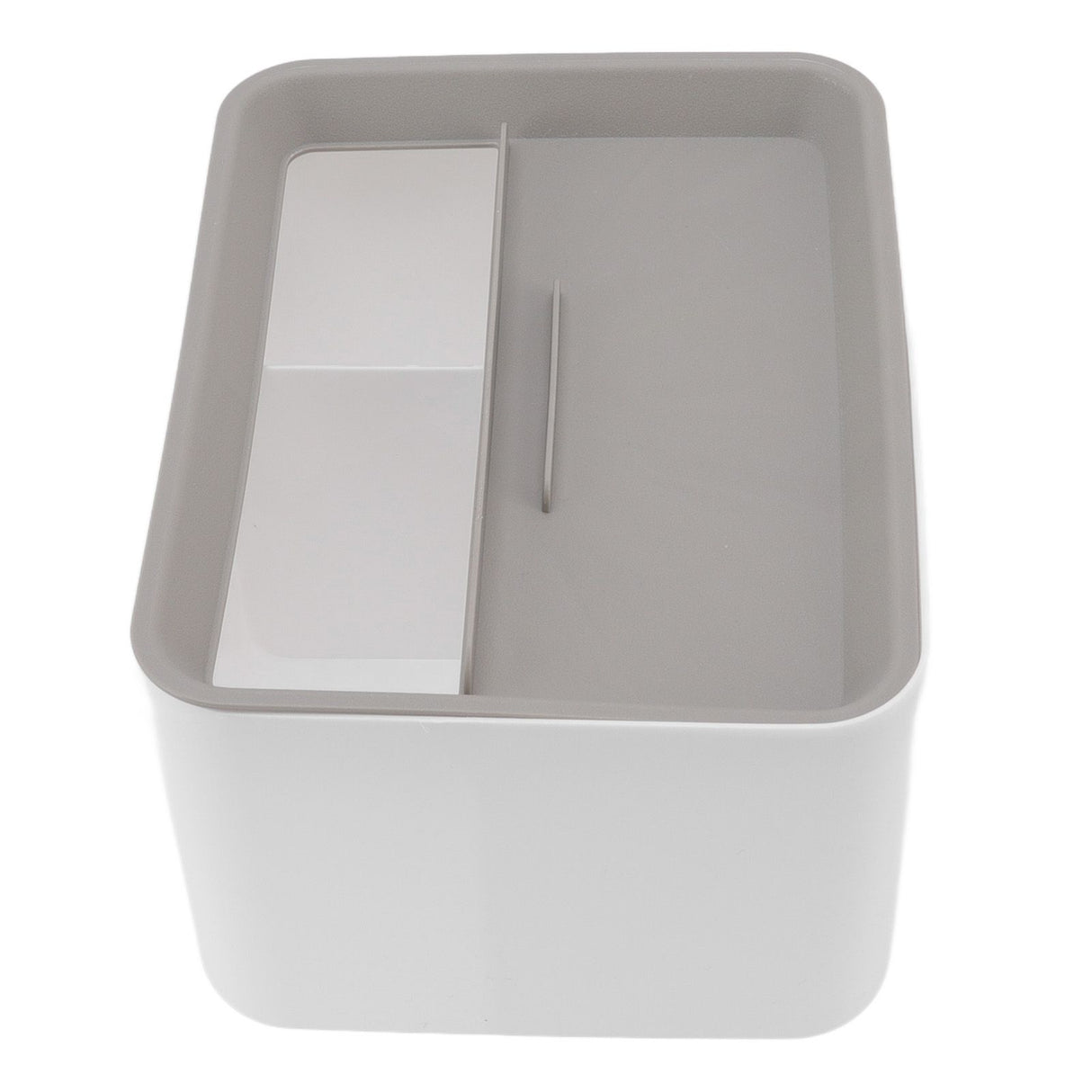 Tissue Box Cover Rectangular Plastic Remote Control Stationery Storage Napkin Box Holder for Office Living Room