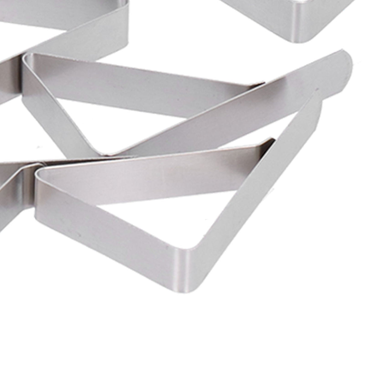 12Pcs Tablecloth Clip Stainless Steel Triangle Tablecloth Garden Dining Table Tablecloth Clip Picnics Restaurants