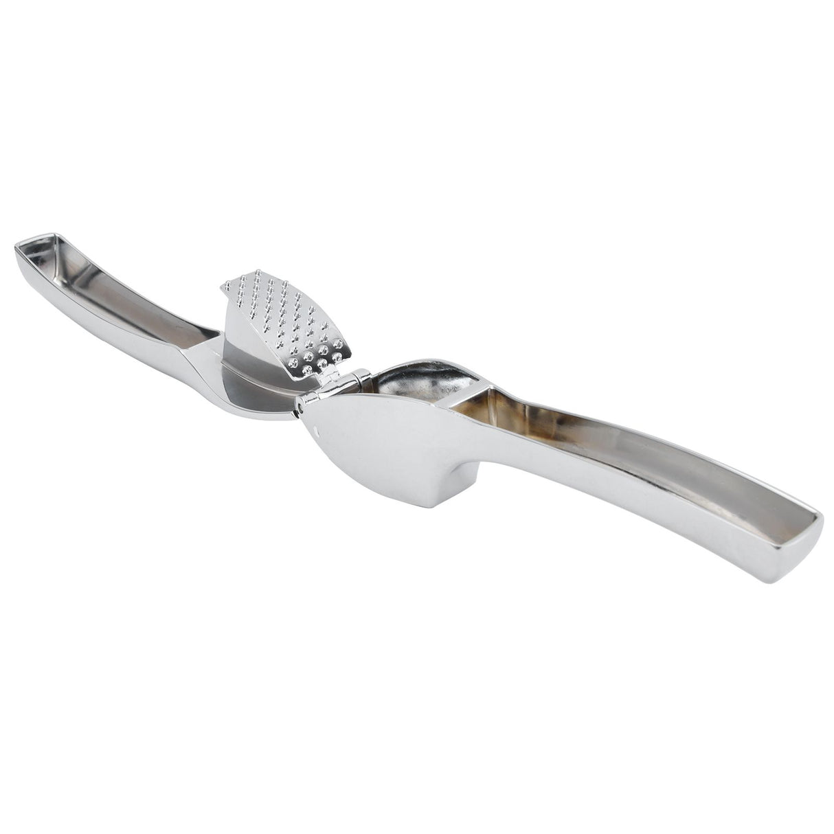 Garlic Press Zinc Alloy Sturdy Ergonomic Design Ginger Masher for Kitchen Crushing Tool