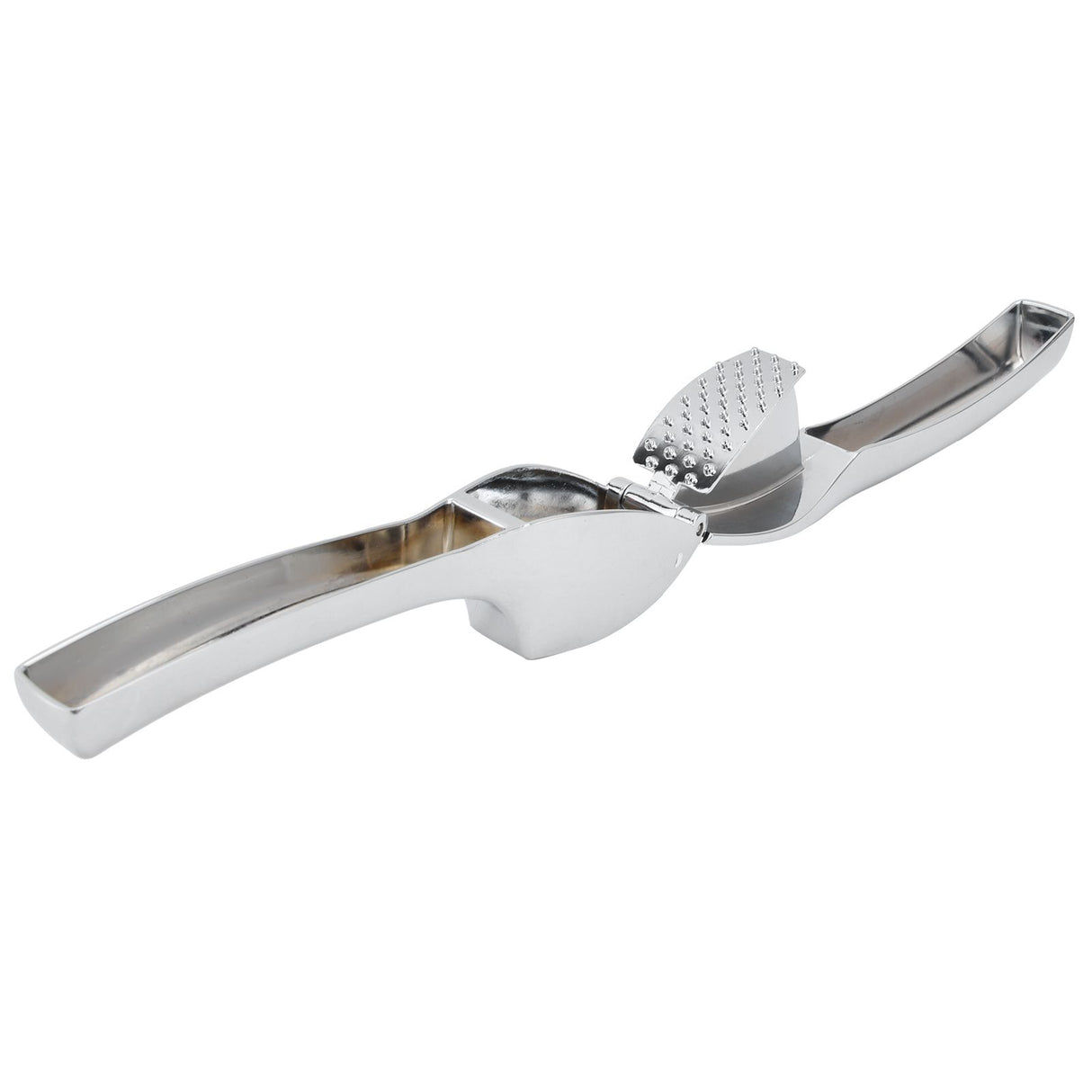 Garlic Press Zinc Alloy Sturdy Ergonomic Design Ginger Masher for Kitchen Crushing Tool