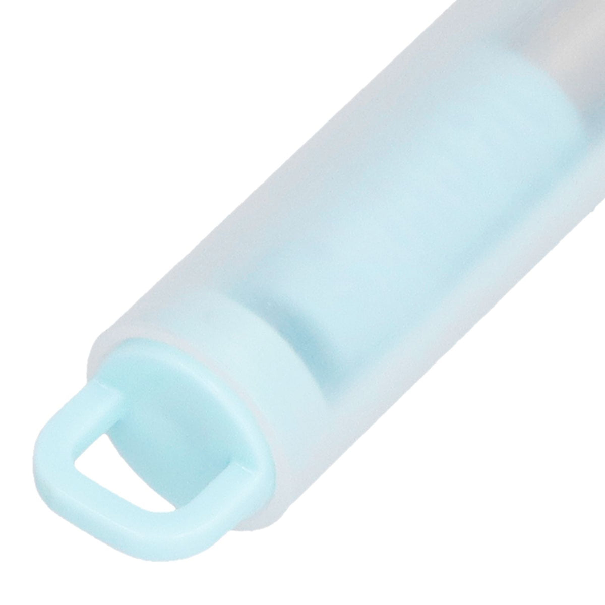 304 Stainless Steel Collapsible Straw Portable Foldable Drinking Straw Durable and Light for Coffee and DrinksBlue