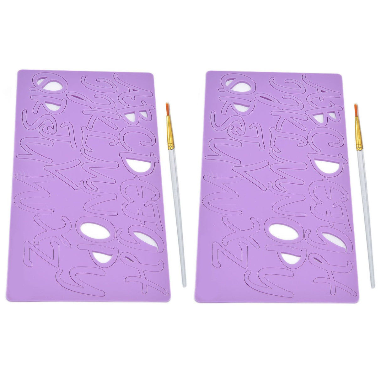 Letter Fondant Silicone Mold Alphabet A‑Z Silicone Fondant Mould for Birthday Anniversary Cake Decorating Candy Making