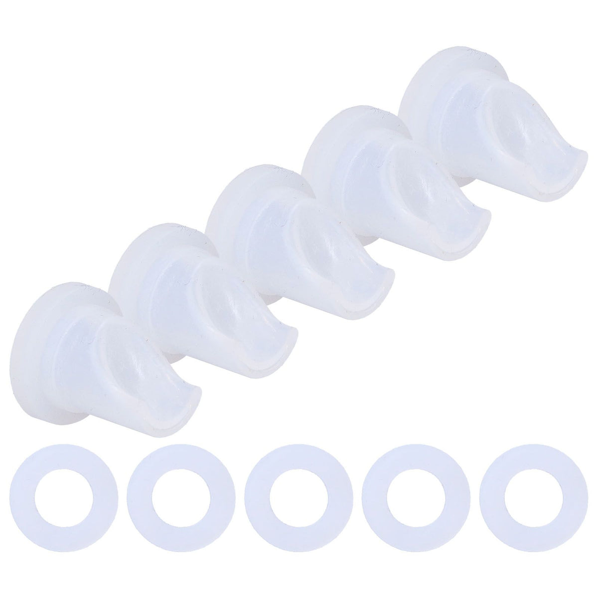 D Coupler Gas Check Valve Beer Line Washer Gasket No Leakage Odorless Beer Keg Coupler Accessories for Sankey Coupler