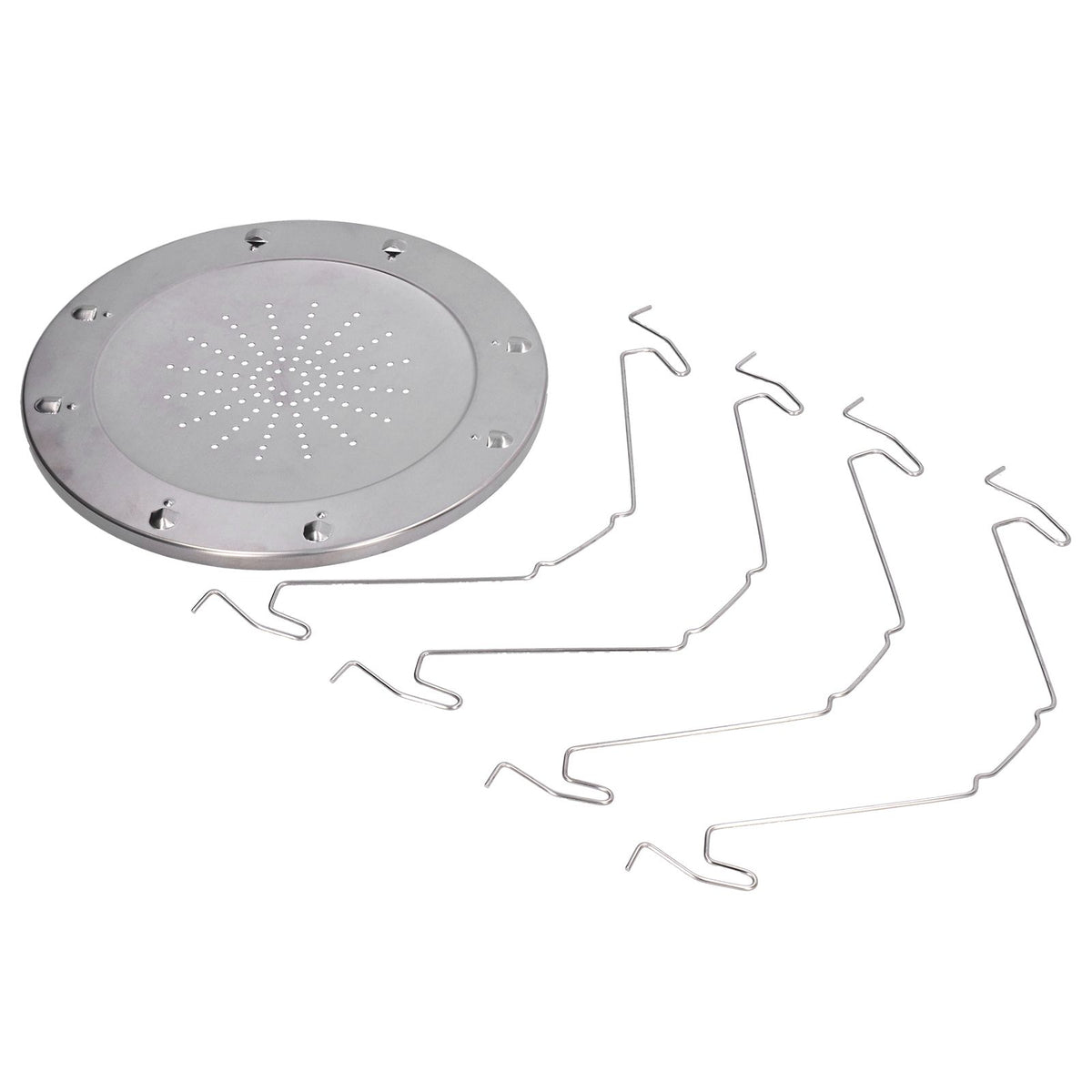 Folding Camp Stove Toaster Stainless Steel Camping Toaster Rack Holder for BBQ Party Outdoor Picnic