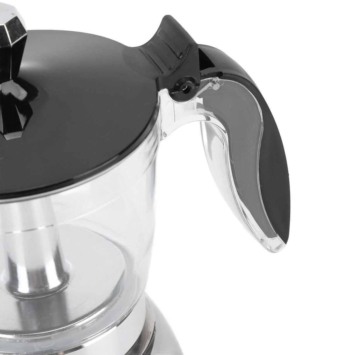 6 Cups Stainless Steel Coffee Pot Italian Octagonal Household Brewing Coffee Moka Pot
