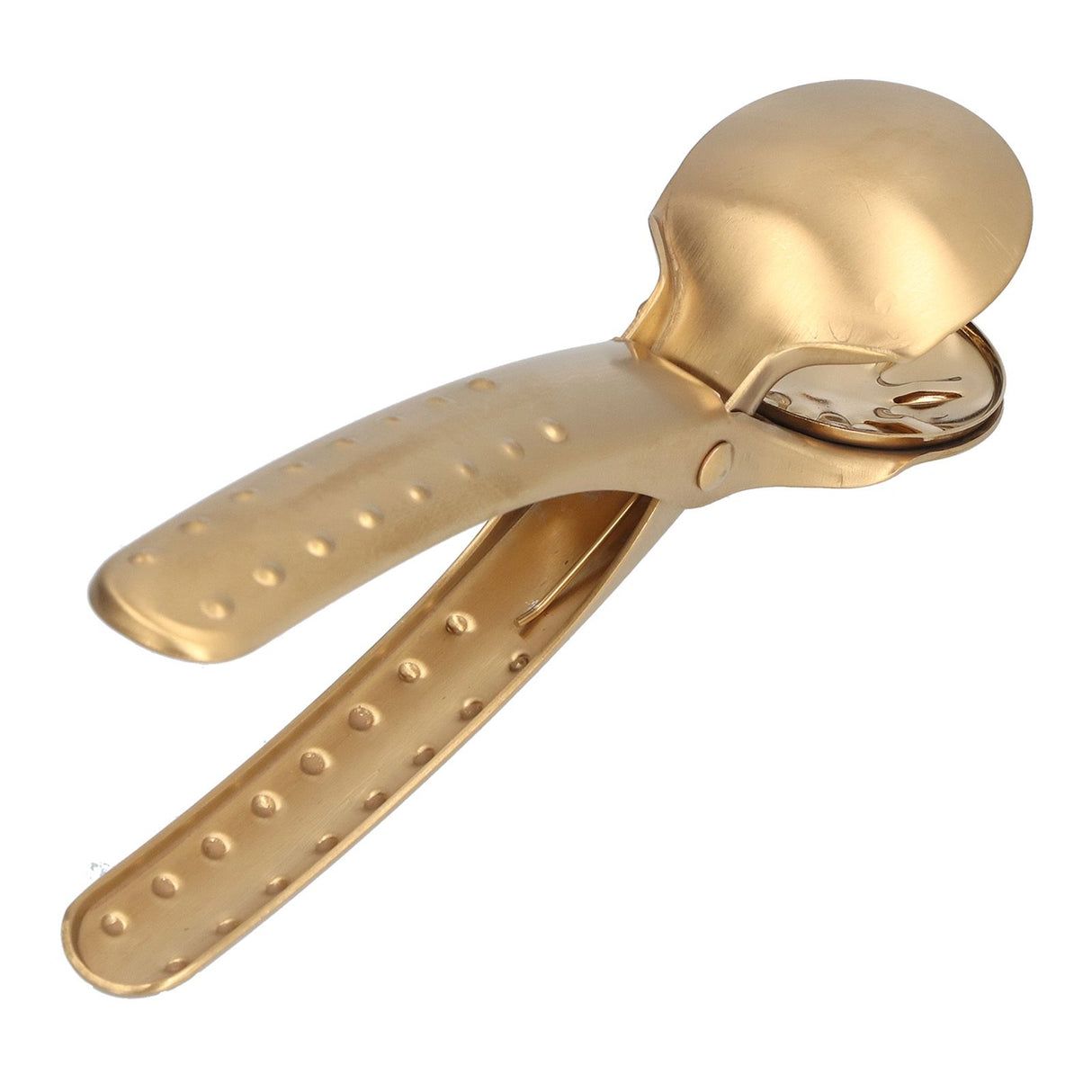 Stainless Steel Nutcracker Chestnut Clip Metal Multifunctional Nut Opener Plier for KitchenGold
