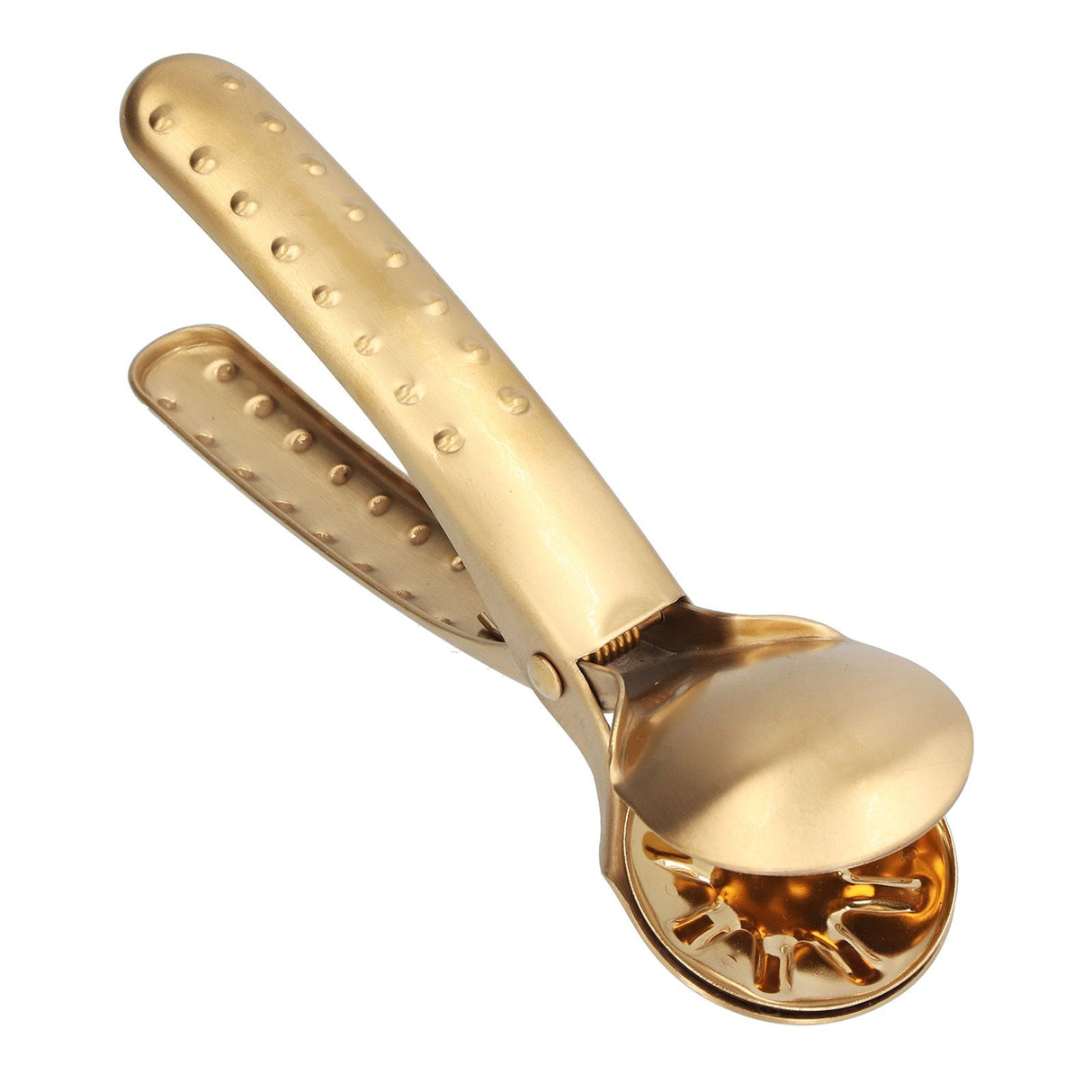 Stainless Steel Nutcracker Chestnut Clip Metal Multifunctional Nut Opener Plier for KitchenGold