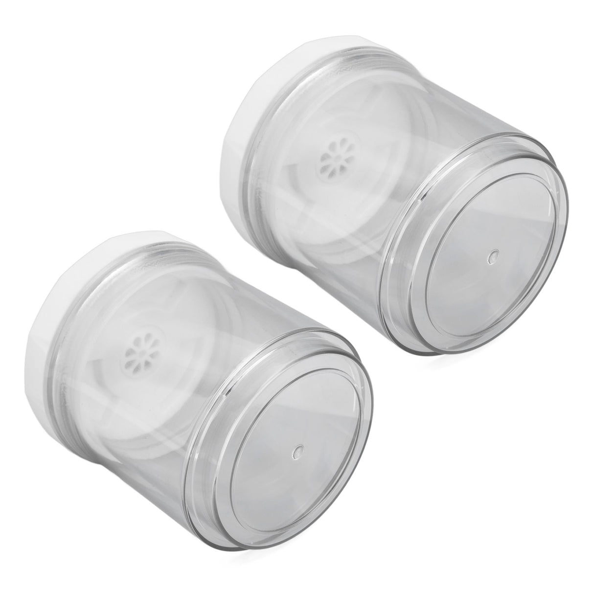 2Pcs Vacuum Container Push Type Retractable Adjustable Food Storage Box with Cover for Kitchen Home