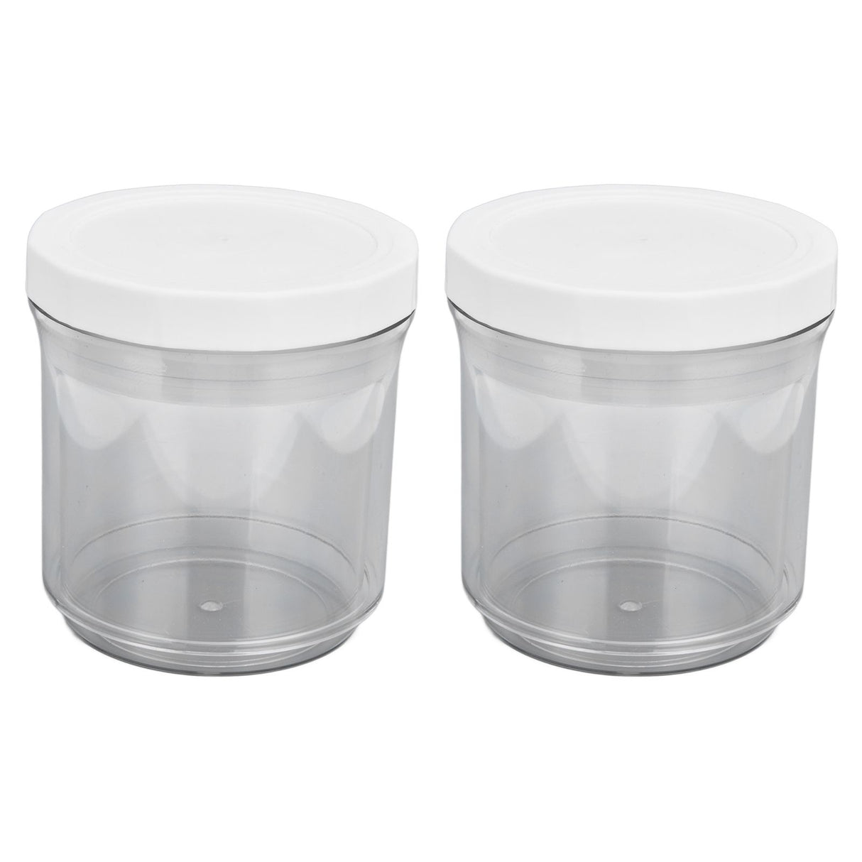 2Pcs Vacuum Container Push Type Retractable Adjustable Food Storage Box with Cover for Kitchen Home
