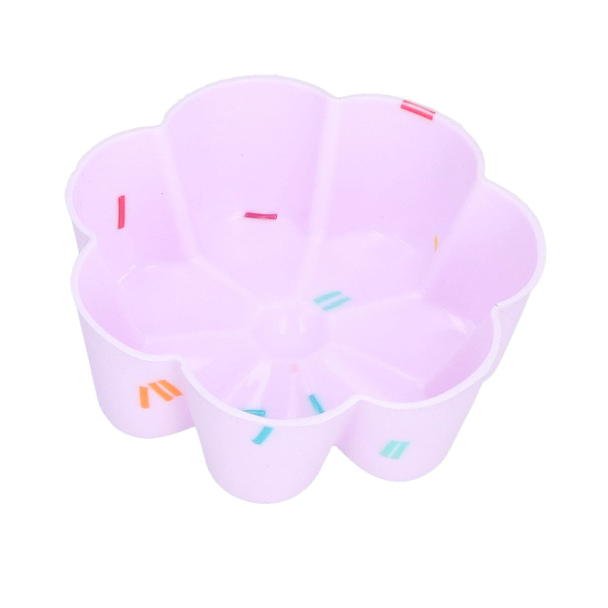 20Pcs Cupcake Baking Mould Silicone Muffin Cups Cupcake Moulds Jelly Pudding Mold7 Petal Flower Set