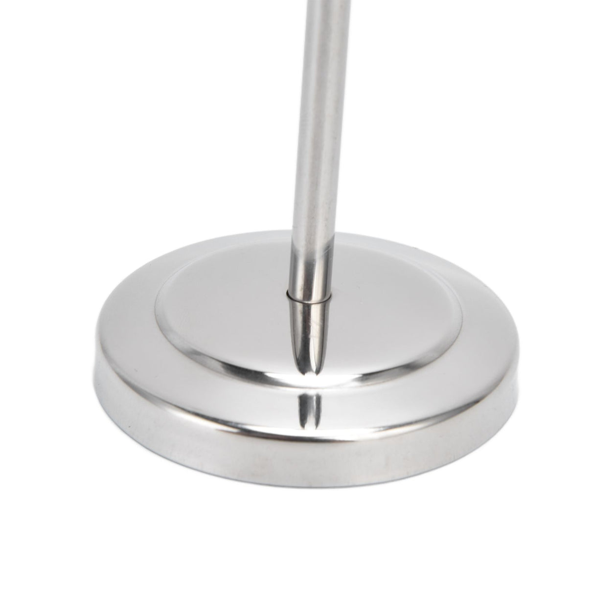 Table Number Holder Stainless Steel Round Shaped Stable Picture Holder Stand for Hotel Restaurant Home