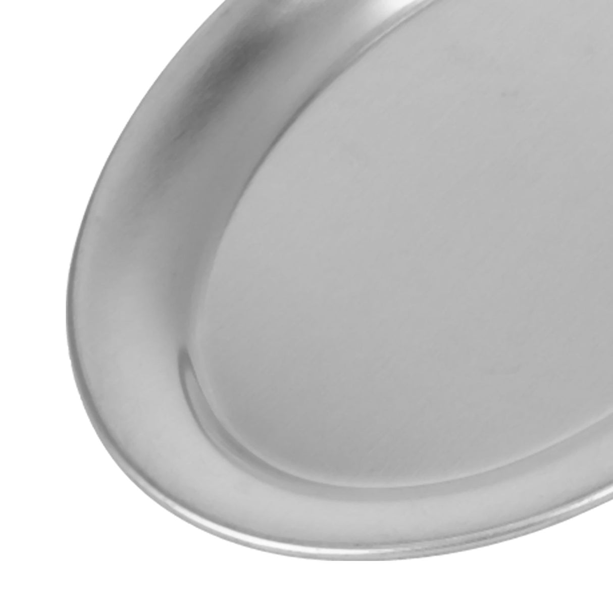 3pcs Stainless Steel Dessert Tray Mirror Polishing Process Snack Jewelry Display TraySilver